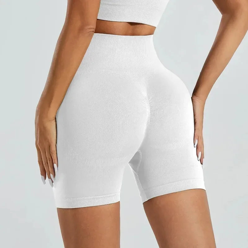 VYRENA Lift Shorts — High-Waist Seamless Yoga Shorts