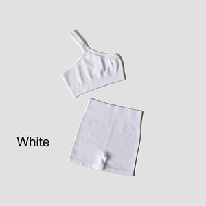 VYRENA Seamless Set — Sports Bra, Crop Top & Leggings