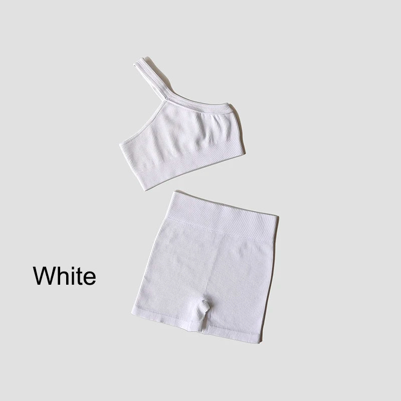 VYRENA Seamless Set — Sports Bra, Crop Top & Leggings