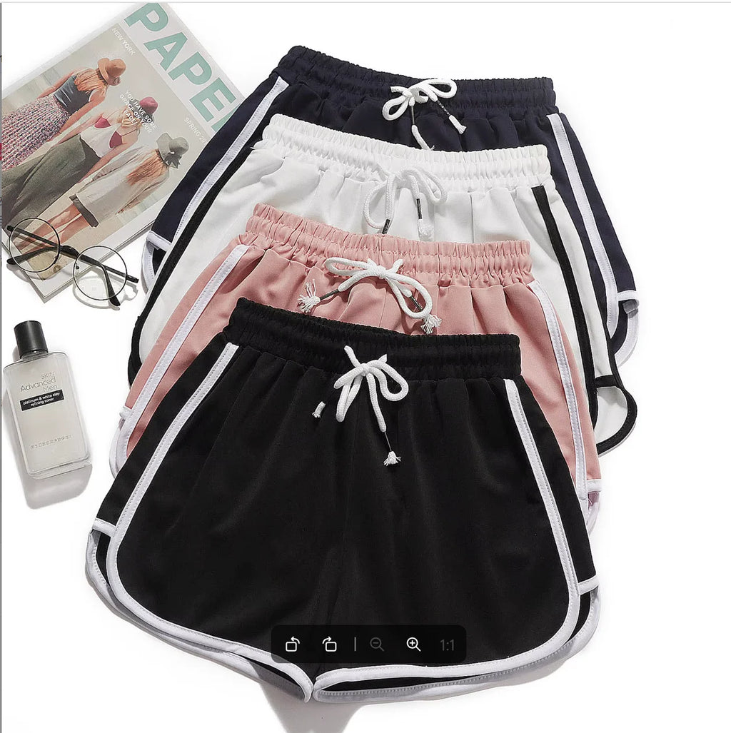 VYRENA Flow Shorts — Loose Wide-Leg Yoga Shorts