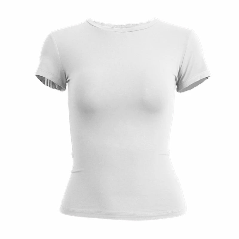 VYRENA Short Sleeve Gym T-Shirt — Women's Slim Fit Sports Top