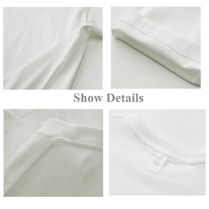 Vyrena Oversized Cotton Tee Heavyweight Vintage