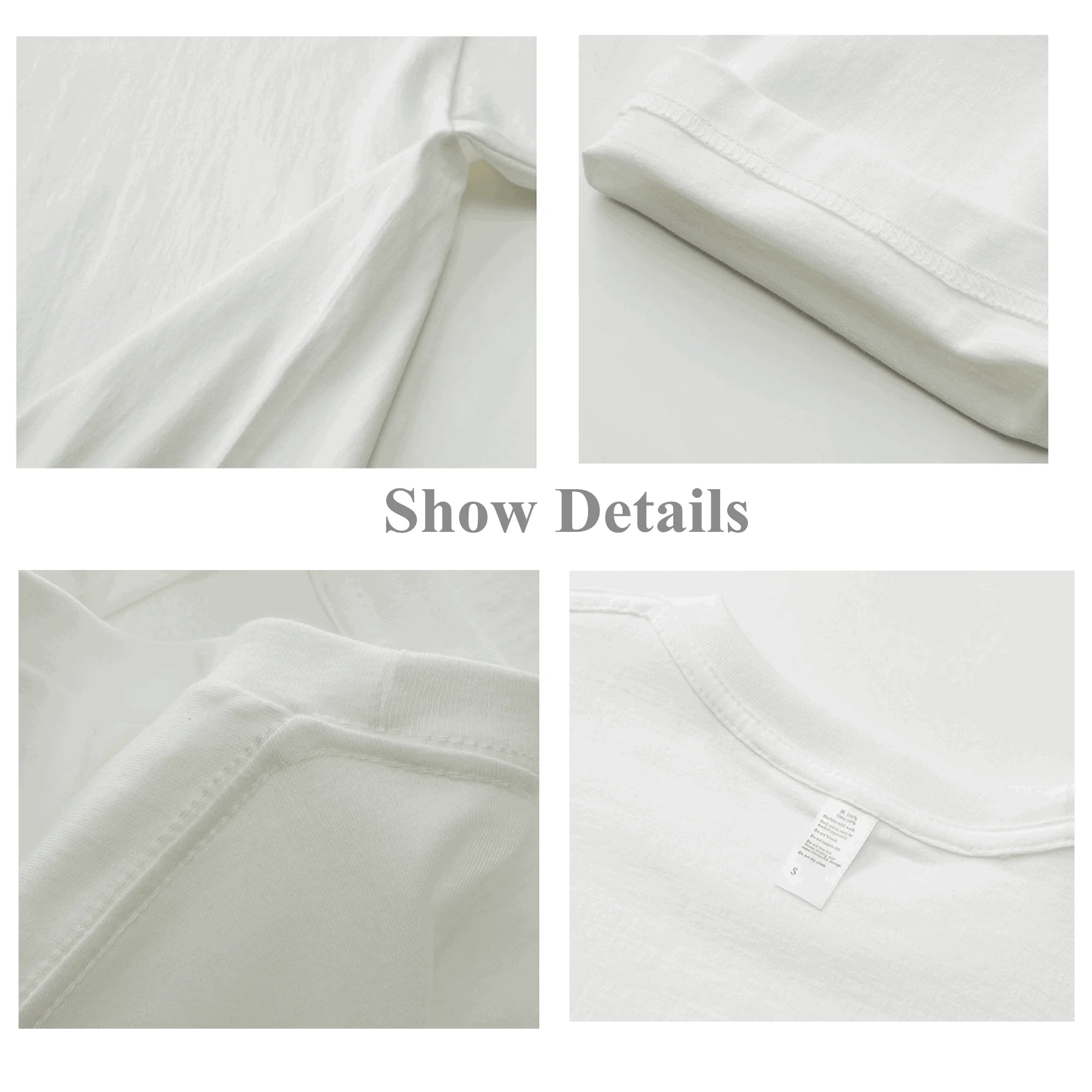 VYRENA Oversized Cotton Tee — Women's Heavyweight Vintage T-Shirt