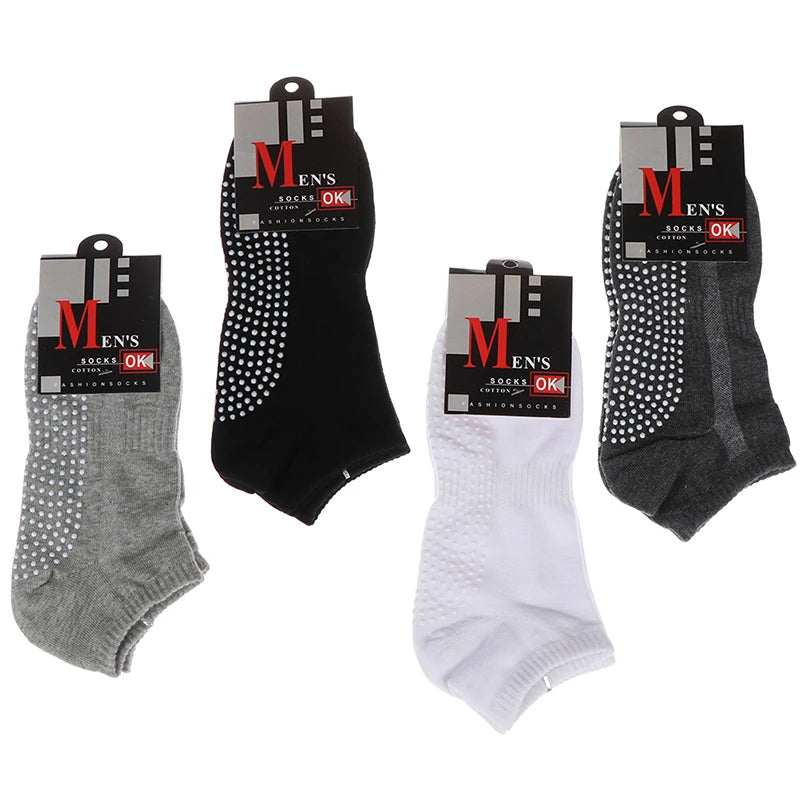 VYRENA Men's Grip Socks — Anti-Slip Yoga & Gym Socks