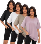 VYRENA Oversized Cotton Tee — Women's Heavyweight Vintage T-Shirt