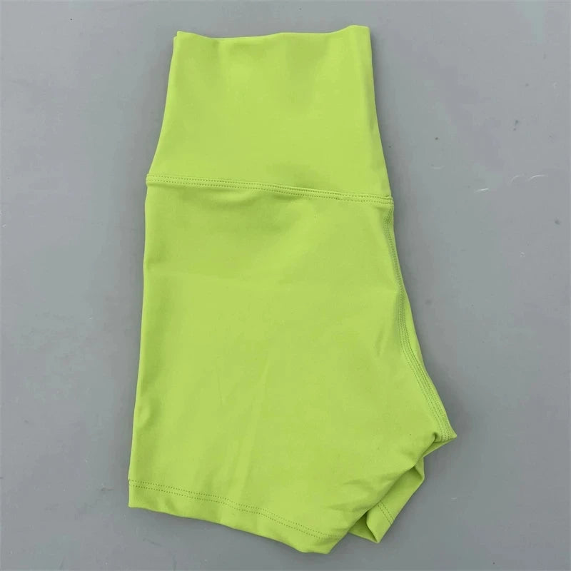 VYRENA Contour Shorts — High-Waist Seamless Gym Shorts