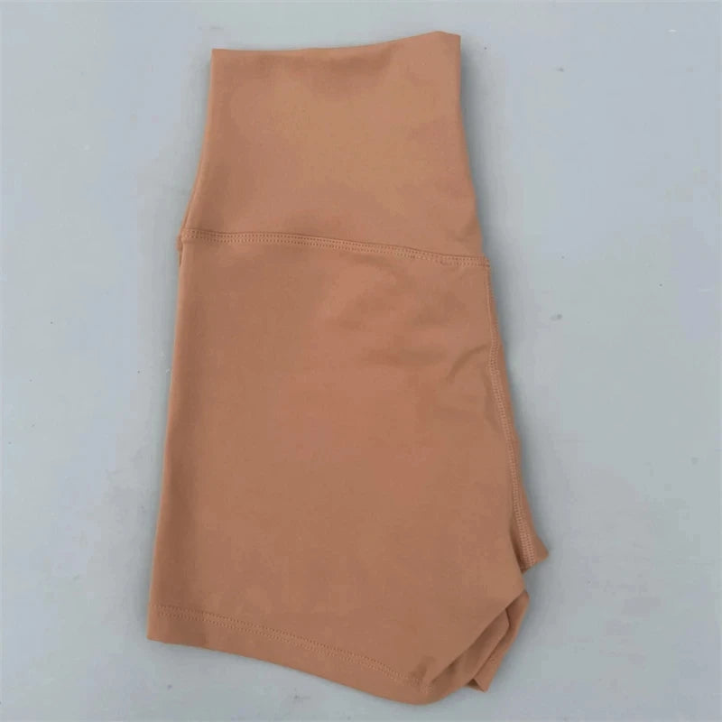 VYRENA Contour Shorts — High-Waist Seamless Gym Shorts