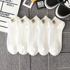 No-Show Ankle Sports Socks Multi-Pack - Invisible Gym Socks for Women & Men