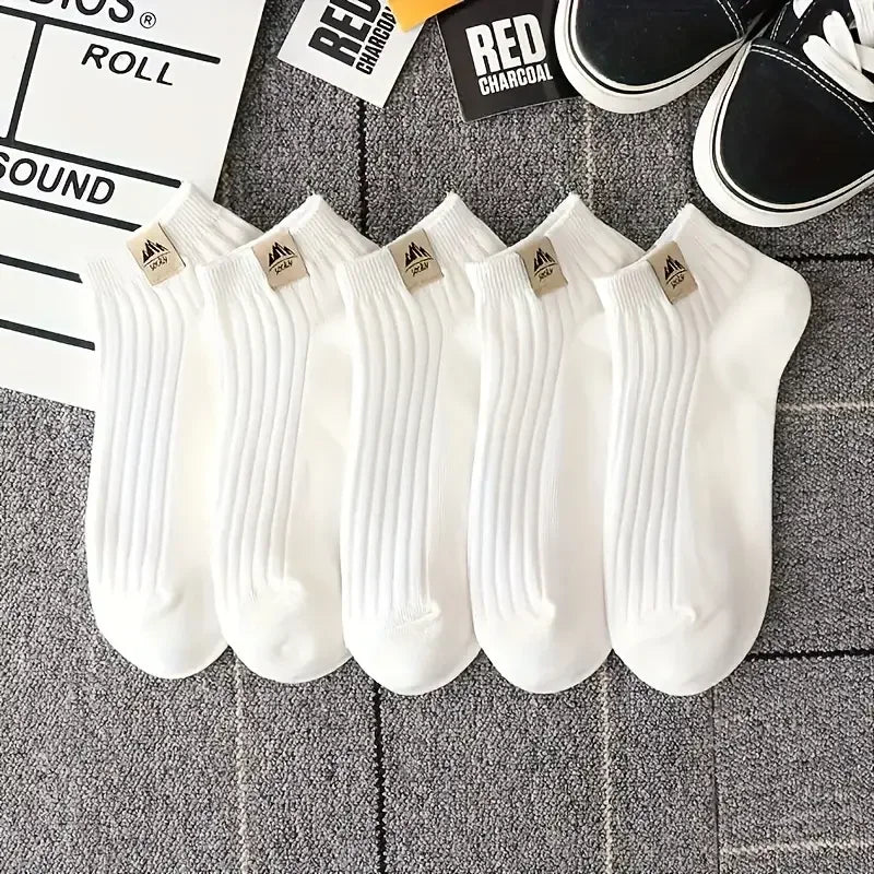 No-Show Ankle Sports Socks Multi-Pack - Invisible Gym Socks for Women & Men