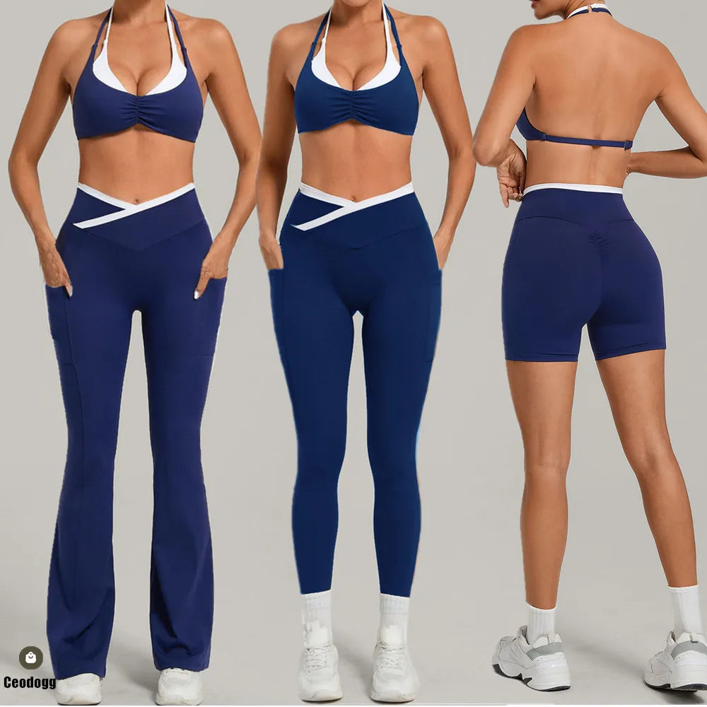 VYRENA Gym Tracksuit — 2-Piece Sports Bra & High-Waist Leggings
