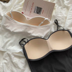Women's Seamless Tank Top Bra - Padded U-Back Gym Vest