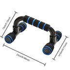 H-Shape Push Up Bars - Non-Slip Handles for Chest & Arm Training (2pc)