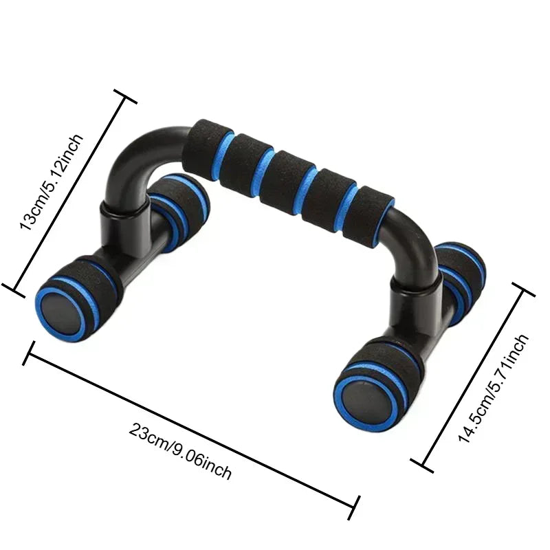 H-Shape Push Up Bars - Non-Slip Handles for Chest & Arm Training (2pc)