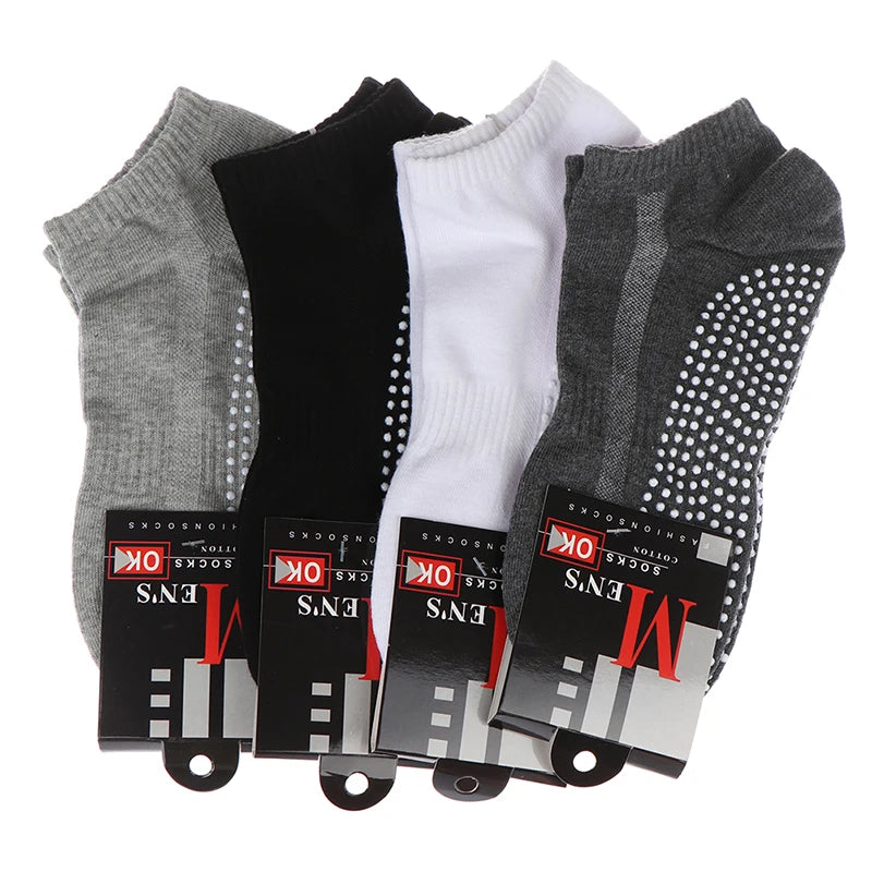 VYRENA Men's Grip Socks — Anti-Slip Yoga & Gym Socks