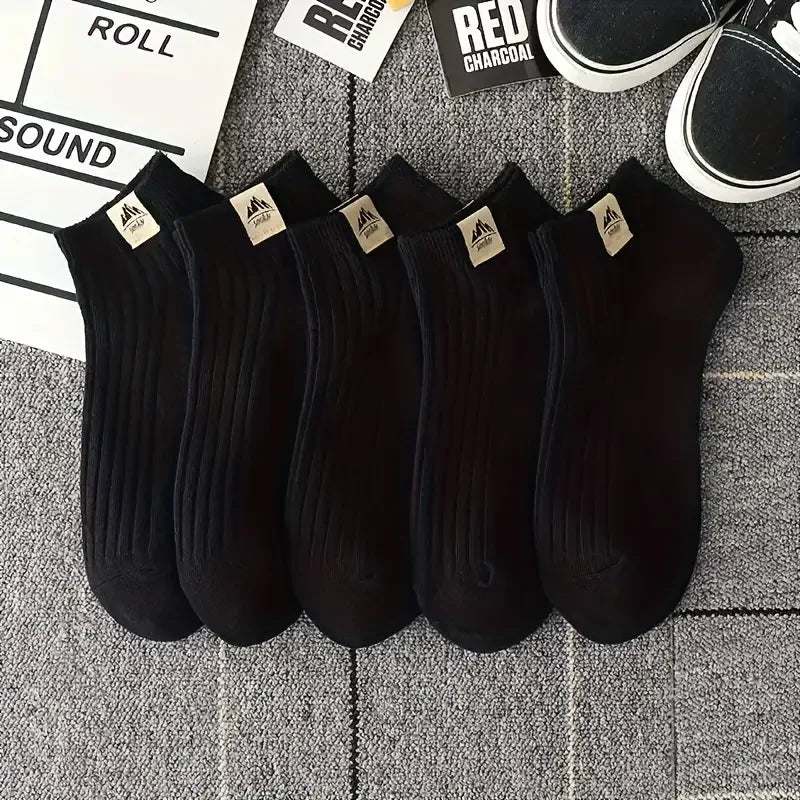 No-Show Ankle Sports Socks Multi-Pack - Invisible Gym Socks for Women & Men