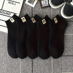 No-Show Ankle Sports Socks Multi-Pack - Invisible Gym Socks for Women & Men
