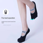 VYRENA Toe Socks — Women's Five-Finger Anti-Slip Yoga Socks