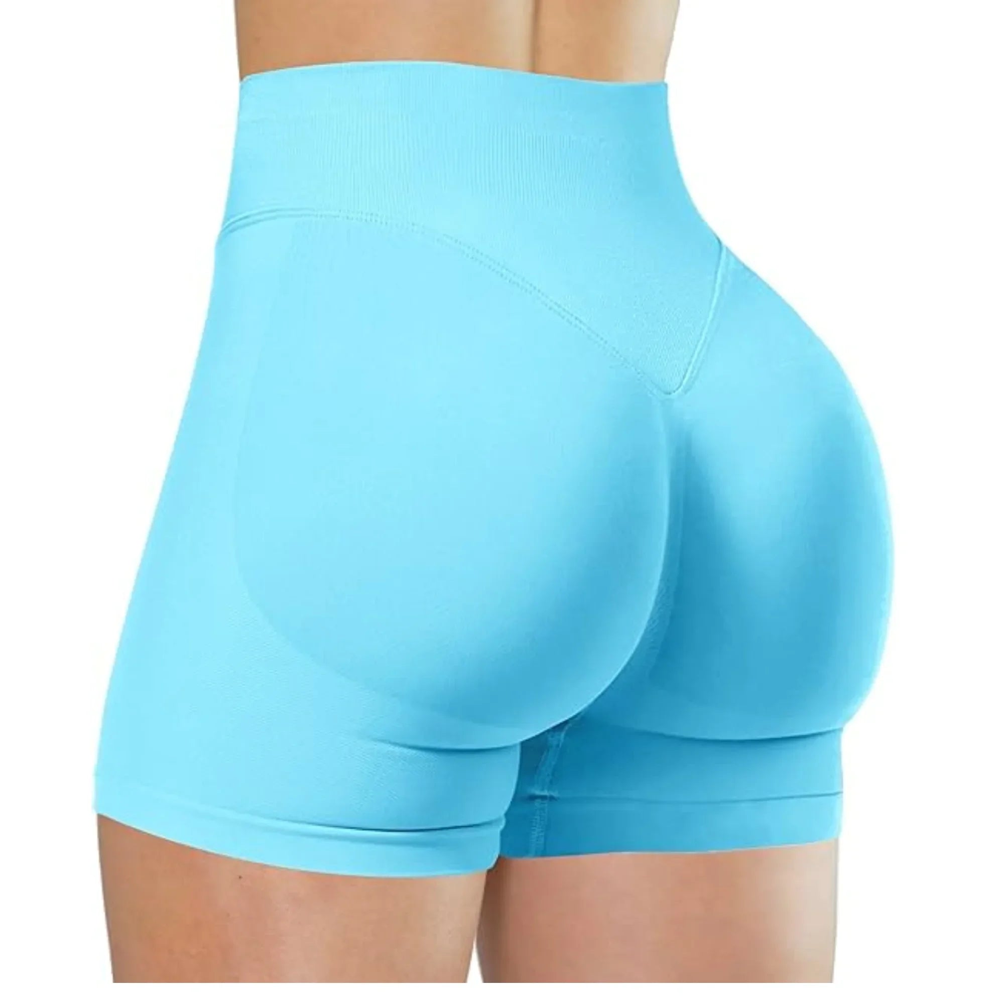 VYRENA Lift Shorts — High-Waist Seamless Yoga Shorts
