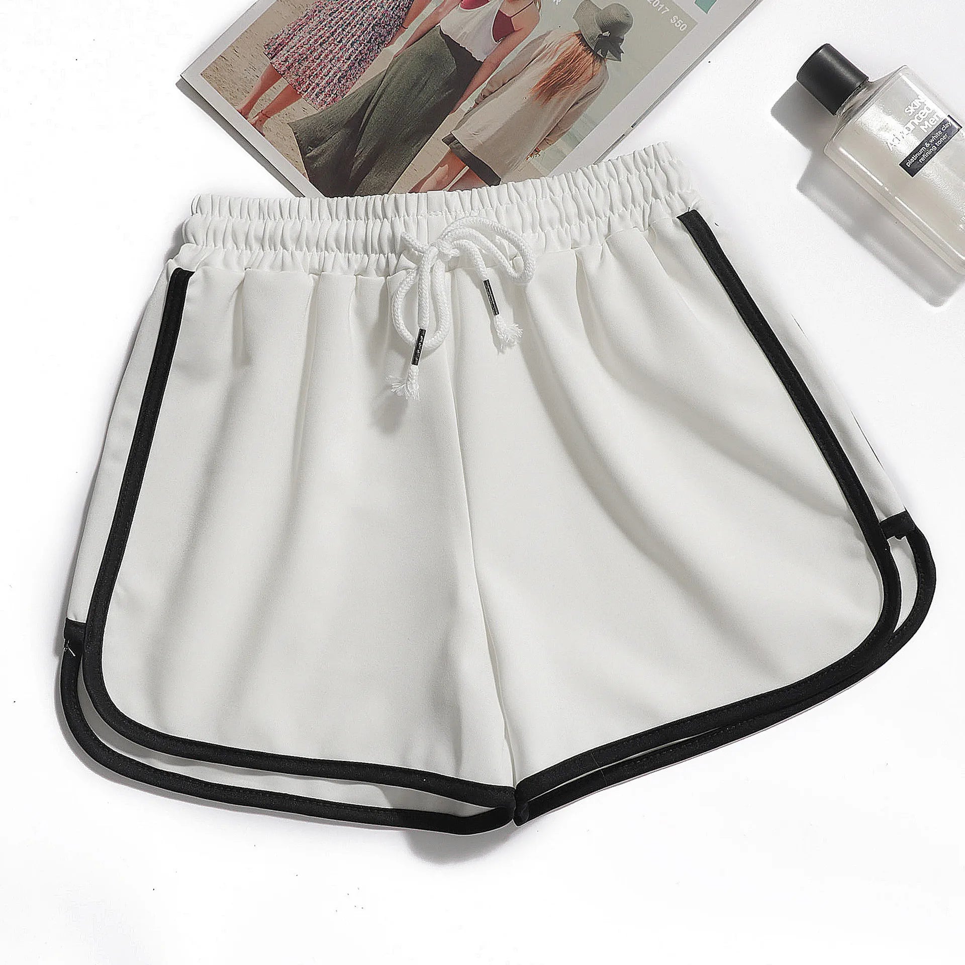 VYRENA Flow Shorts — Loose Wide-Leg Yoga Shorts