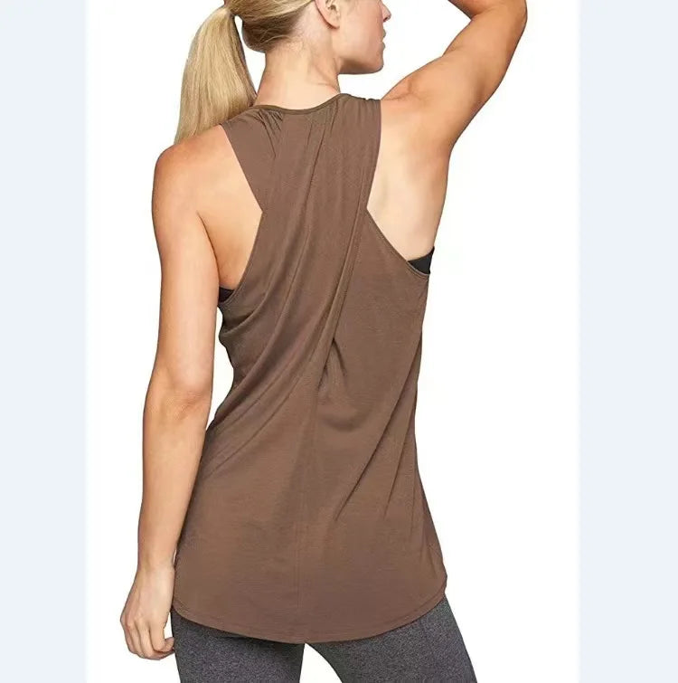 VYRENA Thumb Hole Gym Top — Women's Long Sleeve Yoga Sport Shirt