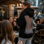 VYRENA Hollow Out Hoodie — Women's Backless Autumn Fashion Top