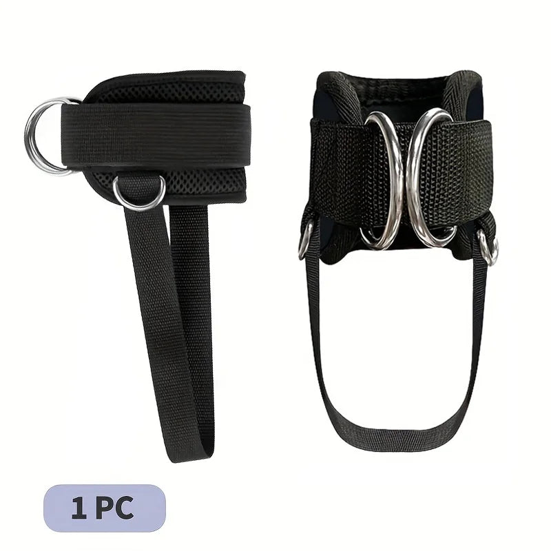 Ankle Straps for Cable Machine - D-Ring Cuffs for Glute & Leg Training