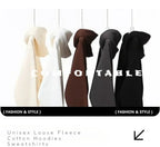 VYRENA Zip Pocket Oversized Hoodie | Women's Pullover Gym Sweatshirt