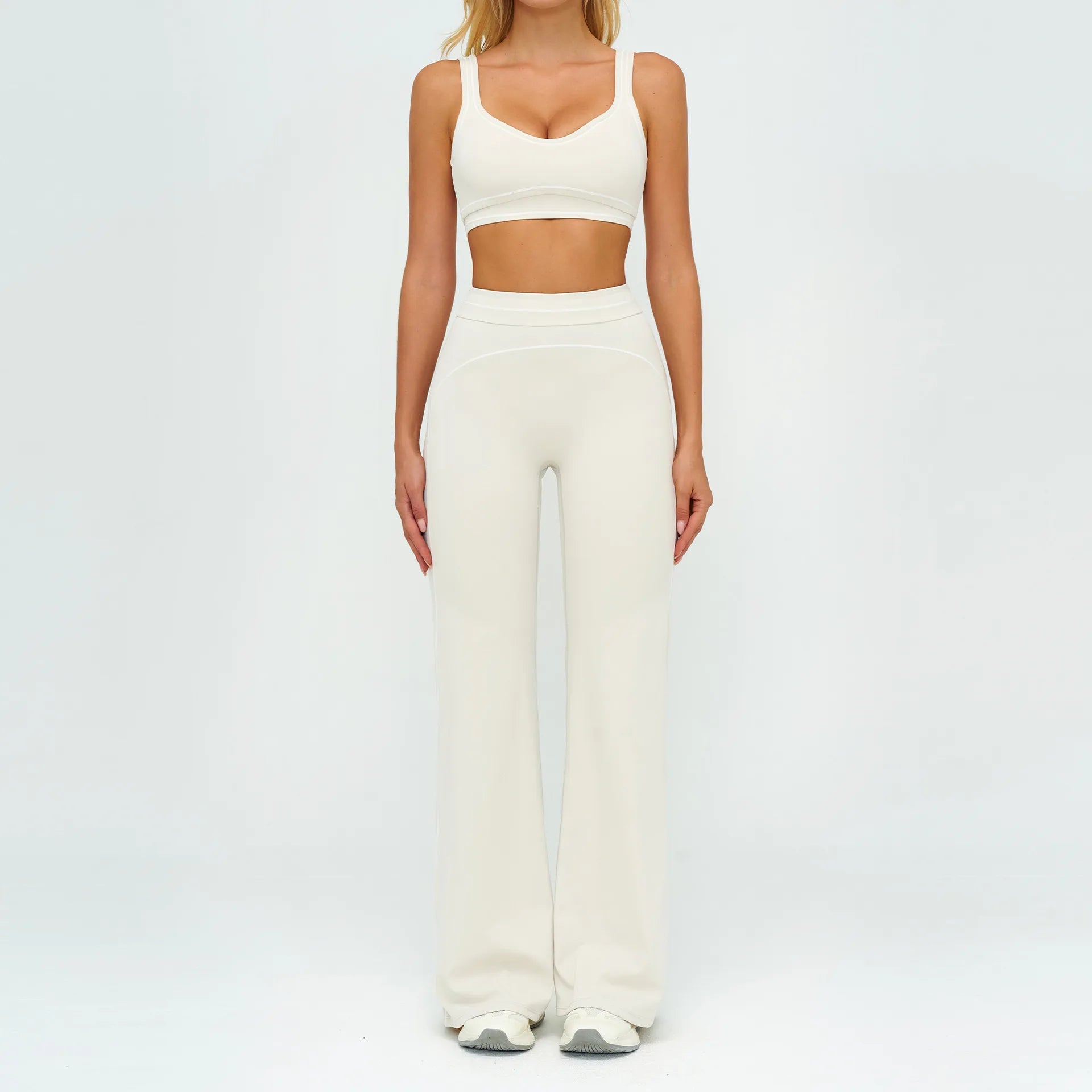 VYRENA Fitness Yoga Set — 2-Piece Push-Up Bra & Leggings