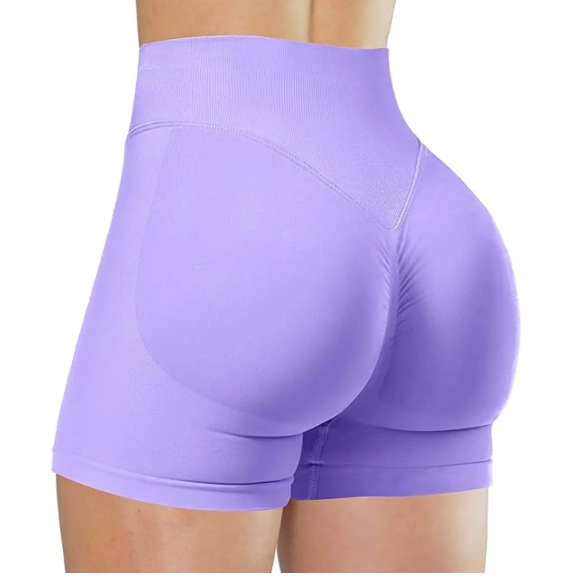 VYRENA Lift Shorts — High-Waist Seamless Yoga Shorts