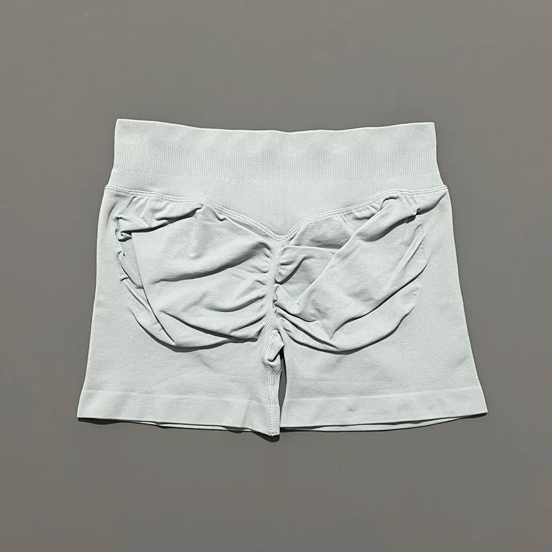 VYRENA Push-Up Shorts — High-Waist Butt Lift Gym Shorts