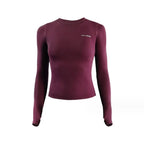 VYRENA Long Sleeve Yoga Shirt — Women's Breathable Running Jersey