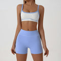 VYRENA Yoga Short Set — 2-Piece Women's Gym Tracksuit