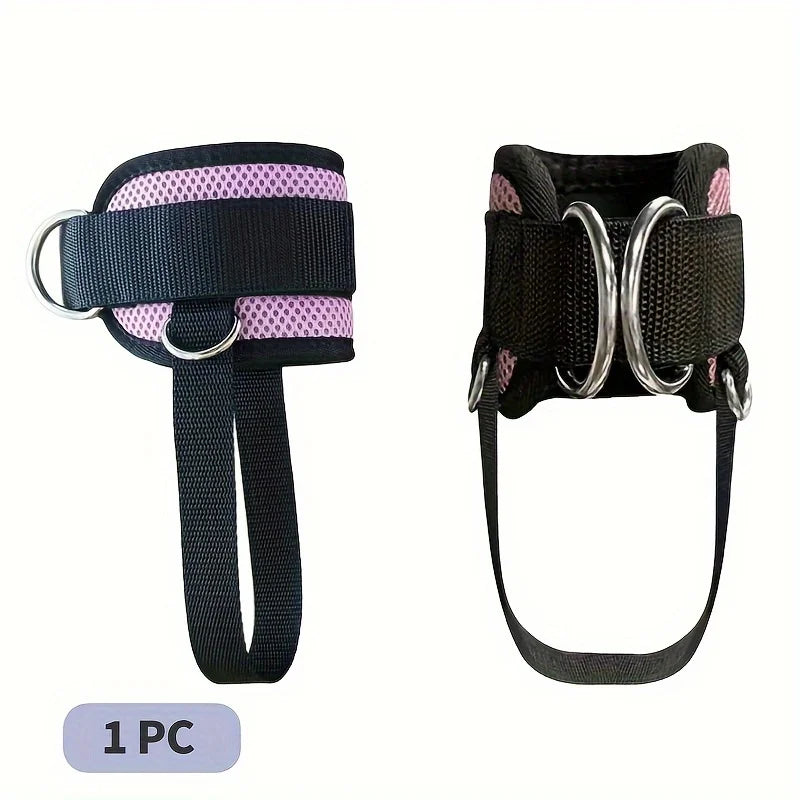Ankle Straps for Cable Machine - D-Ring Cuffs for Glute & Leg Training