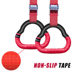 Gymnastic Rings with Adjustable Straps - Pull-Up & Bodyweight Training