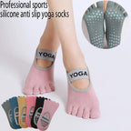 VYRENA Toe Socks — Women's Five-Finger Anti-Slip Yoga Socks