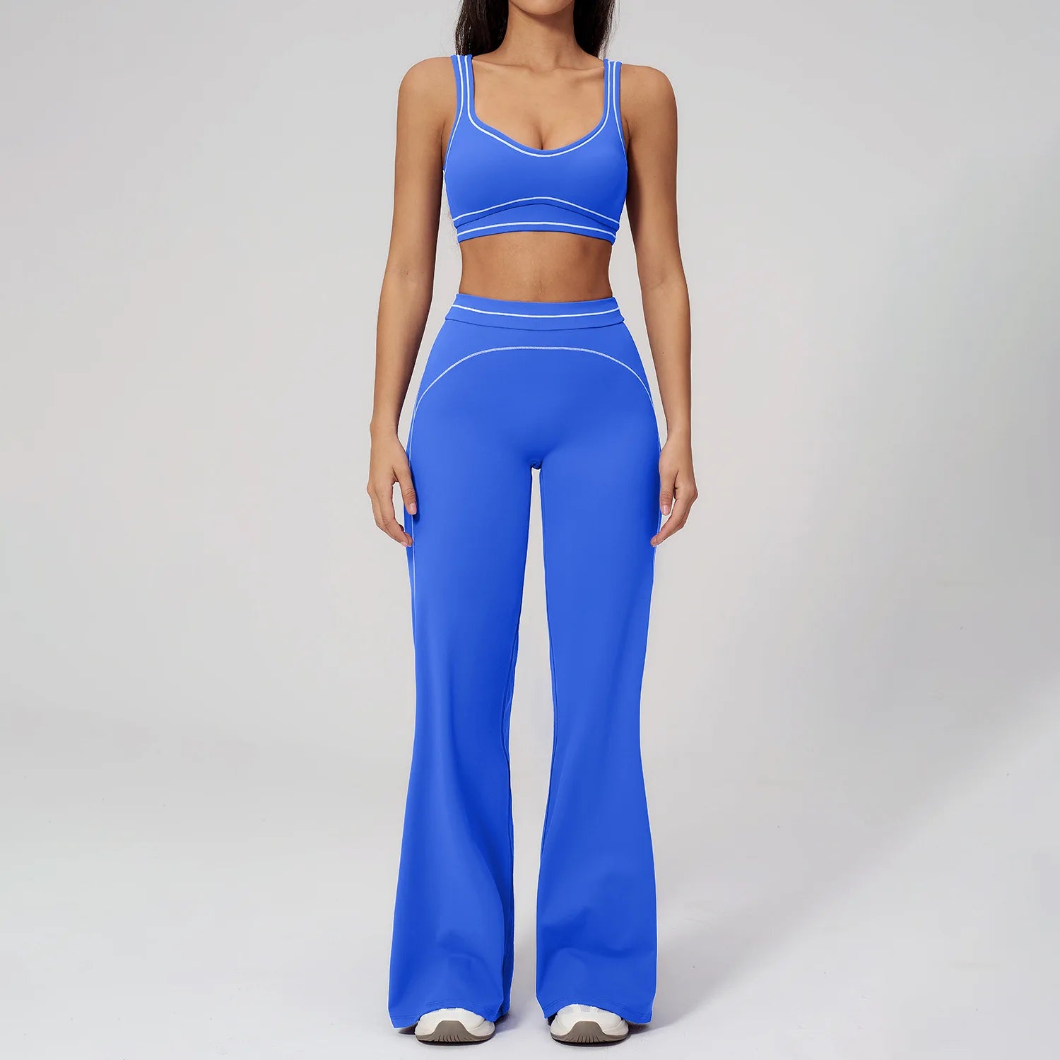 VYRENA Fitness Yoga Set — 2-Piece Push-Up Bra & Leggings