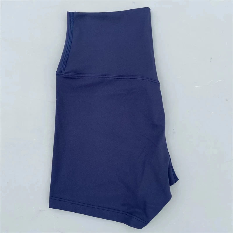 VYRENA Contour Shorts — High-Waist Seamless Gym Shorts