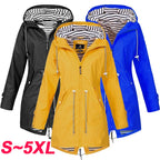 VYRENA Waterproof Hooded Windbreaker | Women's Sports Zip Jacket