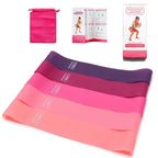Resistance Bands Set for Women - Fabric Loop Bands for Legs, Glutes & Yoga