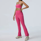VYRENA 2-Piece Yoga Set — Sports Bra & High-Waist Shorts