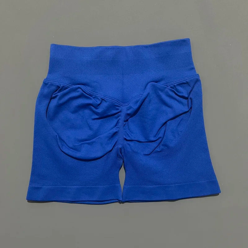 VYRENA Push-Up Shorts — High-Waist Butt Lift Gym Shorts