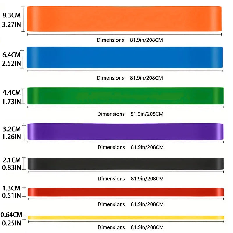 Heavy-Duty Resistance Bands - Up to 230lbs for Pull-Ups, Strength & Yoga