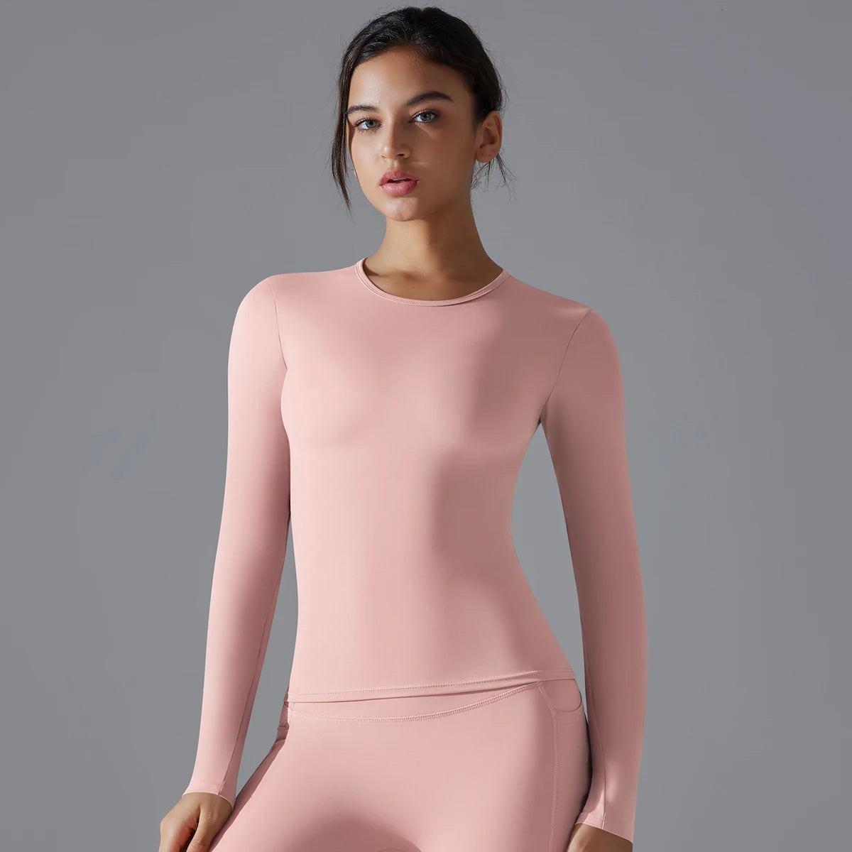 VYRENA Dry-Fit Long Sleeve Top — Women's Breathable Gym Shirt