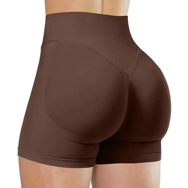 VYRENA Lift Shorts — High-Waist Seamless Yoga Shorts