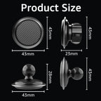 Magnetic Phone Holder for Gym - Dual-Sided N52 Magnet for Metal Surfaces