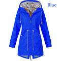 VYRENA Waterproof Hooded Windbreaker | Women's Sports Zip Jacket