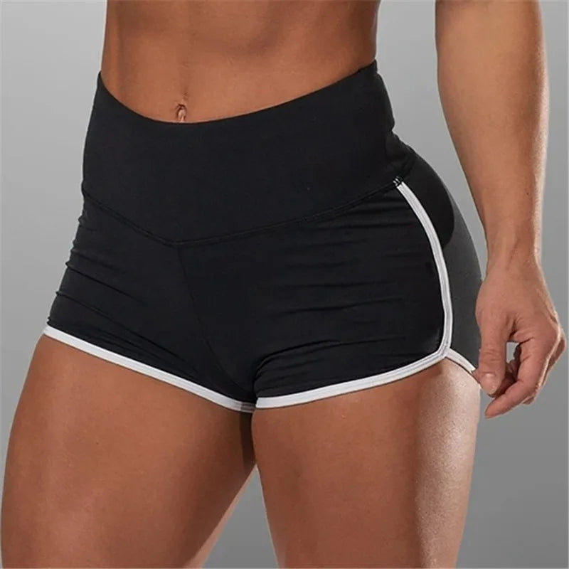 VYRENA Sculpt Shorts — Low-Waist Skinny Gym Shorts