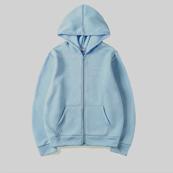VYRENA Full Zip Hoodie | Women's Oversized Hooded Gym Jacket
