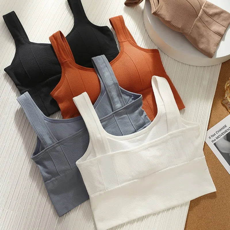 Women's Seamless Sports Bra - Anti-Sweat Fitness & Yoga Bra