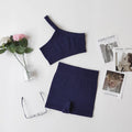 VYRENA Studio Set — Seamless Sports Bra, Crop Top & Leggings